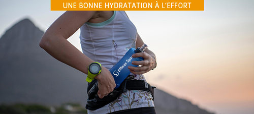 Hydratation à l'effort